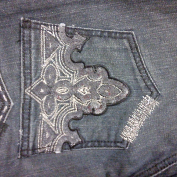 Antik Denim Blue Boot Cut Jeans - Picture 12 of 13